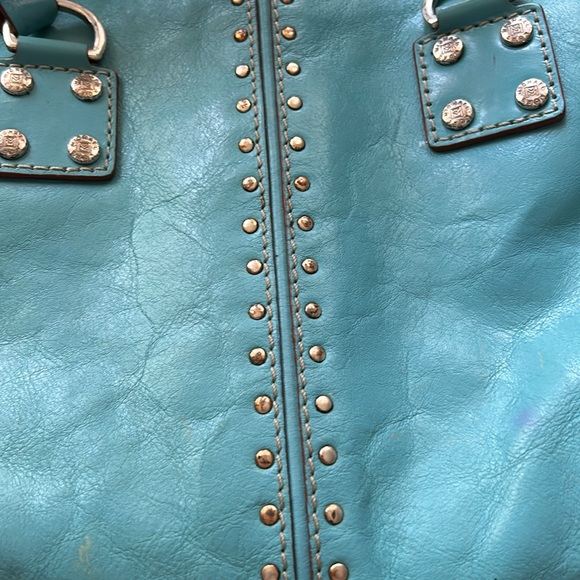Vintage MK Turquoise purse bag - Picture 9 of 16
